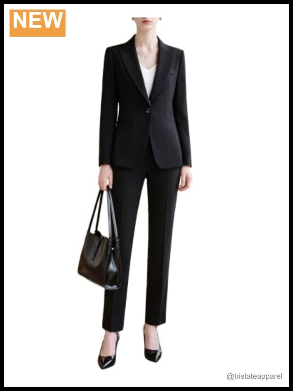 Women's 2 Piece Pant Suit Set Business Professional Career Wear